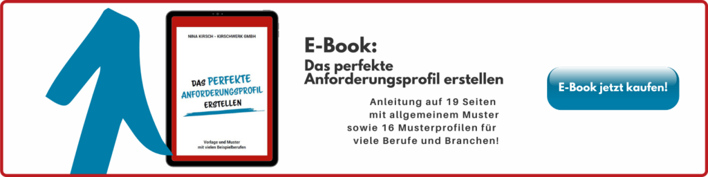Informatives Bild über das E-Book "Das perfekte Anforderungsprofil erstellen"