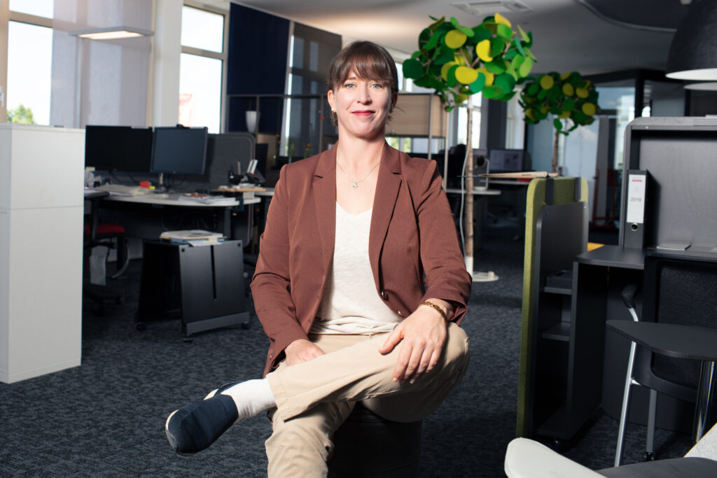 Bild von Nina Kirsch, Gründerin vom kirschwerk.