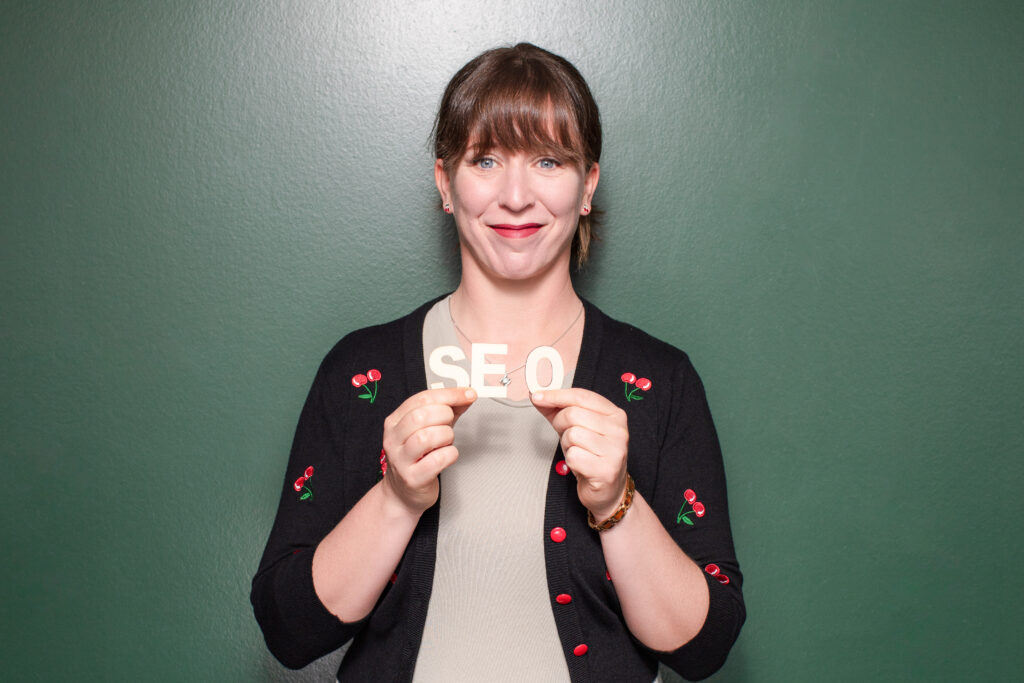 Nina Kirsch, Gründerin der SEO Text Agentur kirschwerk bei Ravensburg